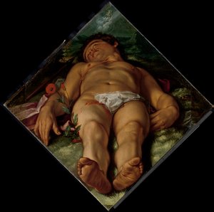 Adone morente, 1609